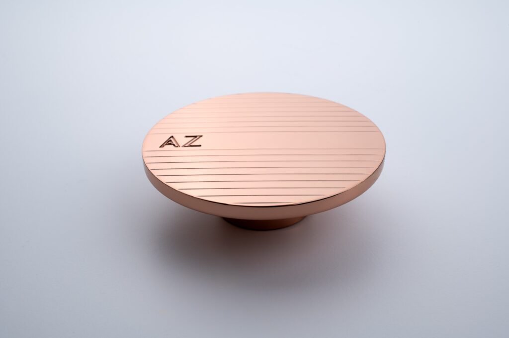 Puxador Zen Design Coin Personalizado