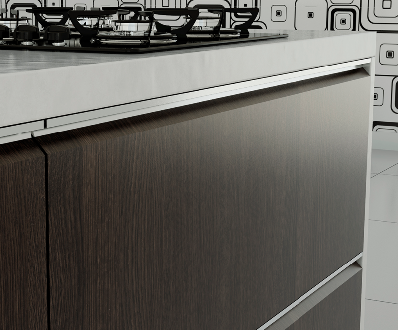 Puxador Zen Design Milano Integrado