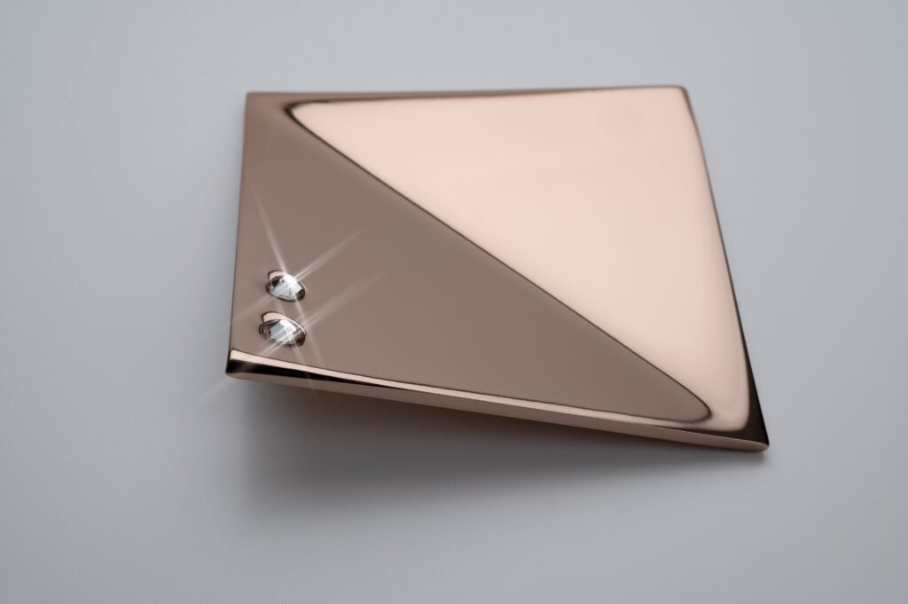 Puxador Zen Design Prisma com Cristais